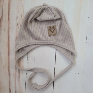 53częściowy komplet wyprawka chłopiec beż brąz body spodnie czapka wiosna lato jesień wyprawka do szp.JPG