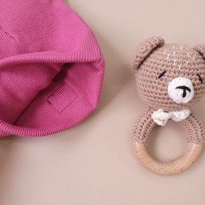 7niemowlę noworodek wyprawka do szpitala czapka wiosna lato jesień zima prążek .jpg