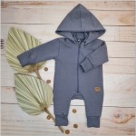 Kazum Kombinezon dresowy z odpinanym kapturem 56-86 onyx