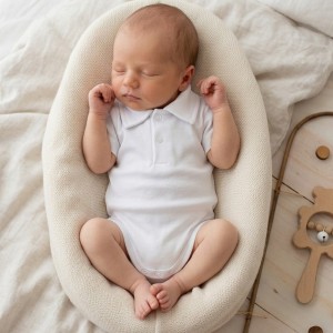 Body z kołnierzykiem dla chłopca 100% bawełny 56-86