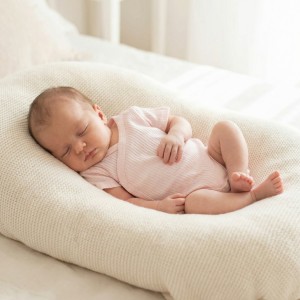 Prążkowane body kopertowe z regulacją, krótki rękaw  50-62 bright pink