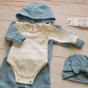 5stylizacja niemowlę noworodek wyjście ze szpitala dres 2 częściowy body dodatki wiosna lato jesień d.jpg