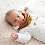 Komin bawełniany elastyczny cynamonowy