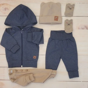 Stylizacja wiosenna dla chłopca jeansowy sen