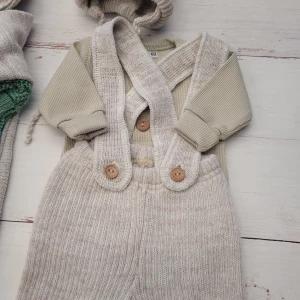 4stylizacja wiosna jesień lato kombinezon body niemowlę noworodek spodnie czapka wyjscie ze szpitala .jpg