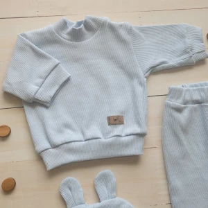 213 cz komplet niemowlę noworodek spodnie bluza czapka wyjście ze szpitala noworodek niemowlę .jpg