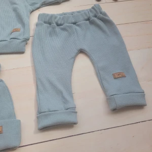 163 cz komplet niemowlę noworodek spodnie bluza czapka wyjście ze szpitala noworodek niemowlę .jpg