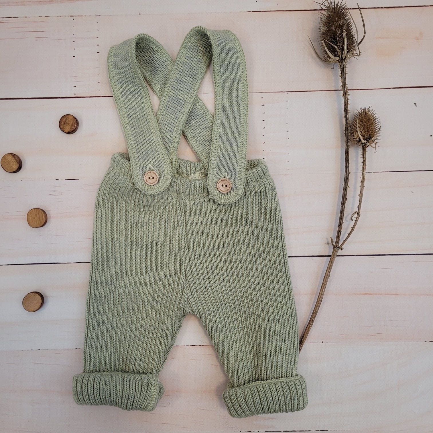 12 włóczkowe legginsy na szelkach dla chłopca dla dziewczynki unisex.jpg