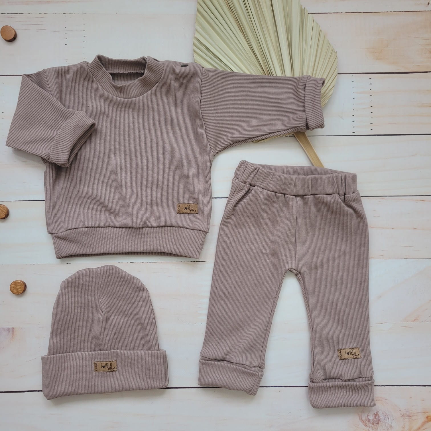 13komplet 3 częściowy bluza spodnie czapka prązek noworodek niemowle .jpg