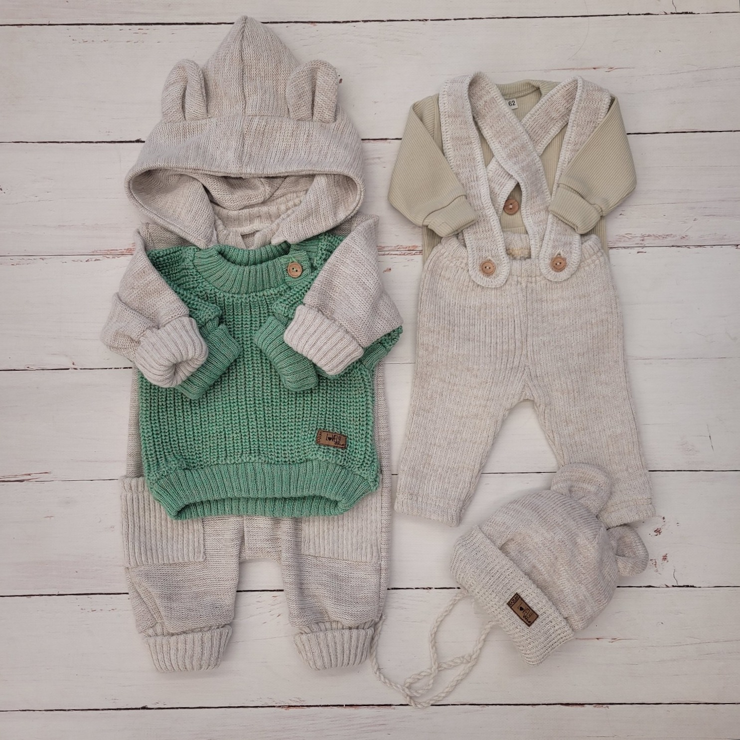 1stylizacja wiosna jesień lato kombinezon bluza spodnie body niemowlę noworodek spodnie czapka wyjsci.jpg